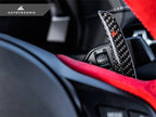 Kies-Motorsports AutoTecknic USA AutoTecknic Replacement Carbon Steering Wheel - A90 Supra 2020-Up A90 Supra 2020-Up / No / Yes - Red Shift Indicators