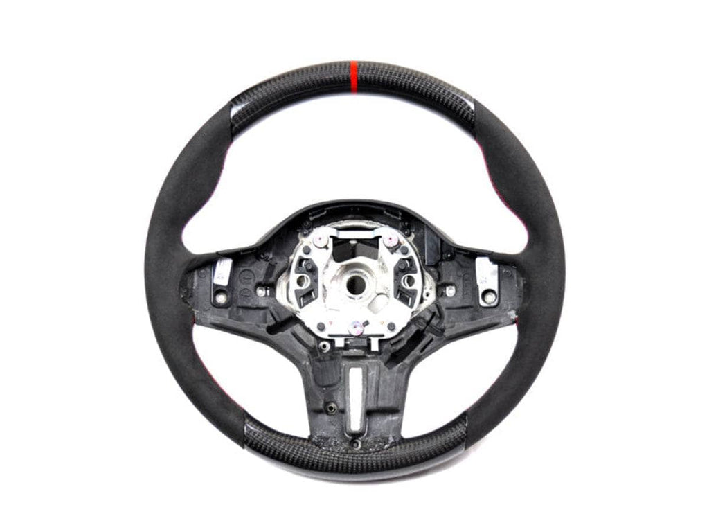 Kies-Motorsports AutoTecknic USA AutoTecknic Replacement Carbon Steering Wheel - BMW F95 X5M | F96 X6M