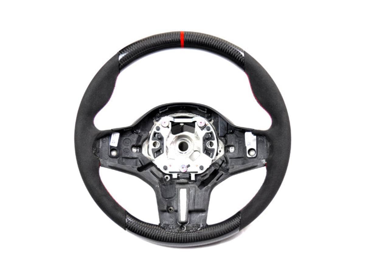 Kies-Motorsports AutoTecknic USA AutoTecknic Replacement Carbon Steering Wheel - BMW F95 X5M | F96 X6M