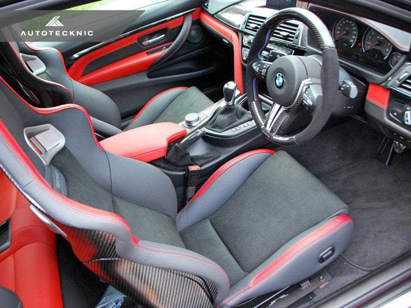 Kies-Motorsports AutoTecknic USA AutoTecknic Replacement Carbon Steering Wheel - F22 2-Series M-Sport