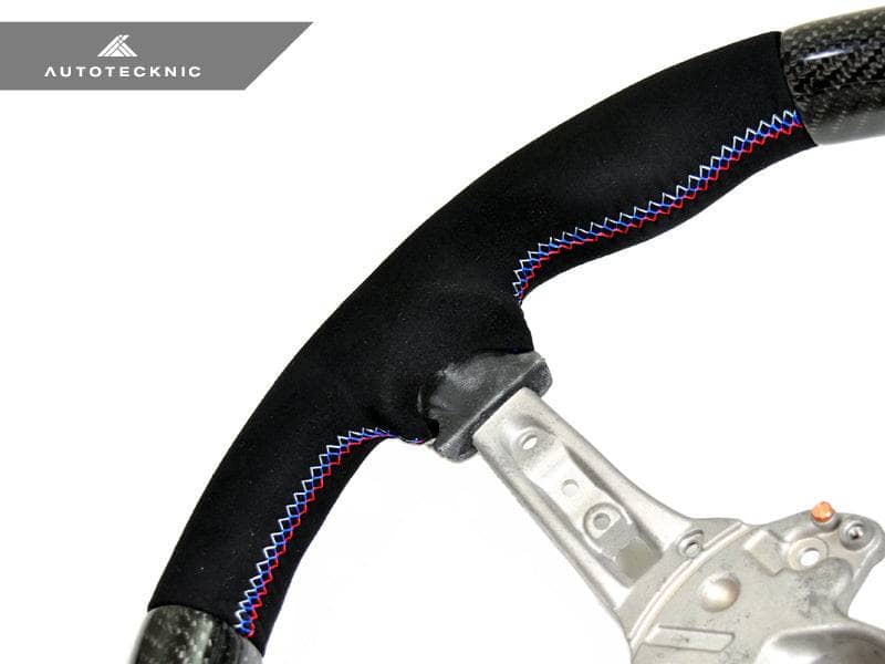 Kies-Motorsports AutoTecknic USA AutoTecknic Replacement Carbon Steering Wheel - F22 2-Series M-Sport