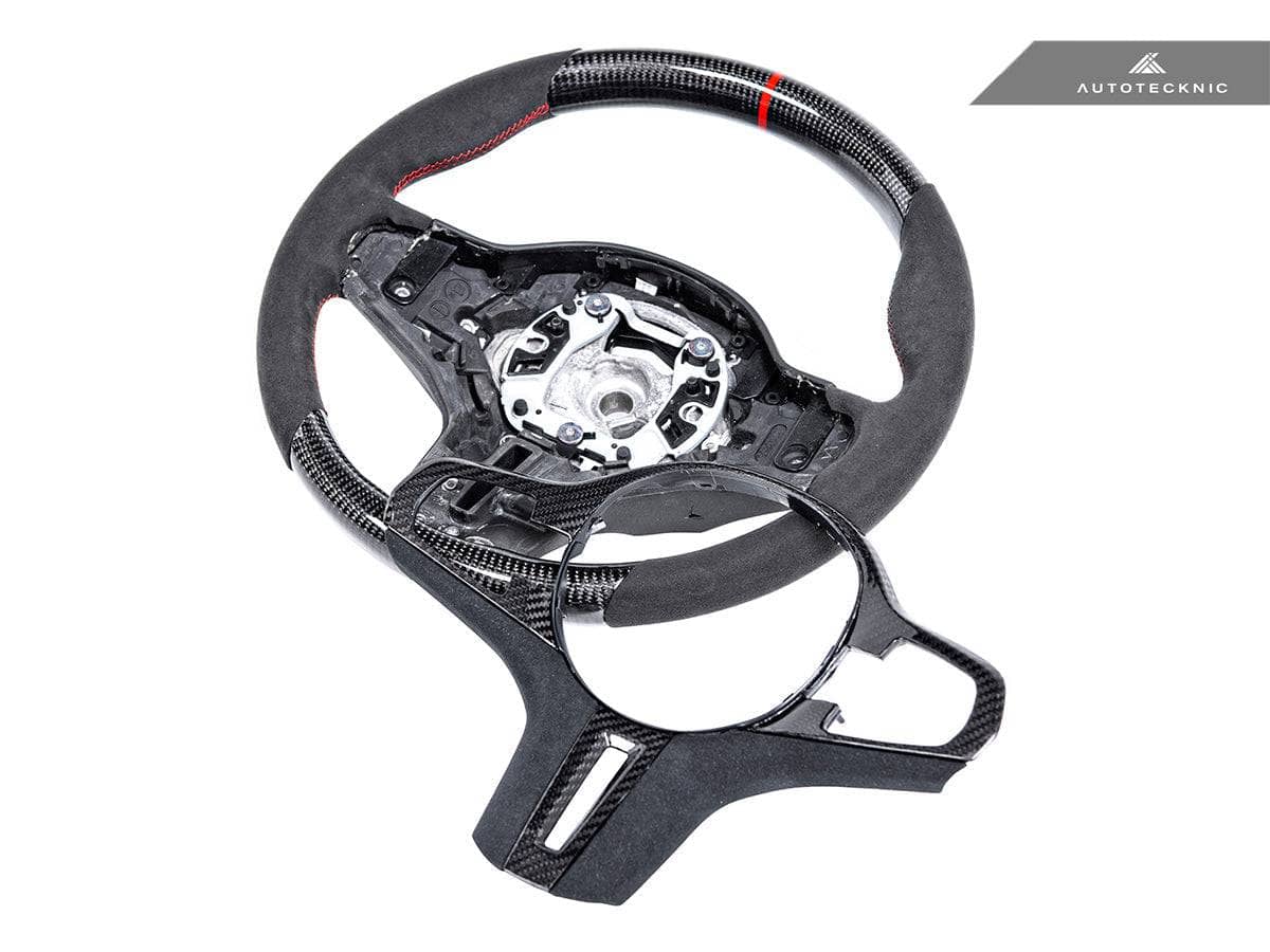 Kies-Motorsports AutoTecknic USA AutoTecknic Replacement Carbon Steering Wheel - F90 M5