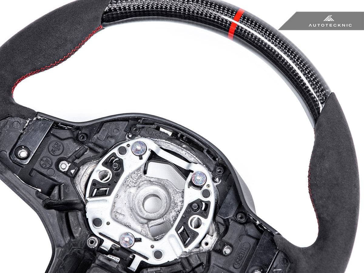 Kies-Motorsports AutoTecknic USA AutoTecknic Replacement Carbon Steering Wheel - F90 M5