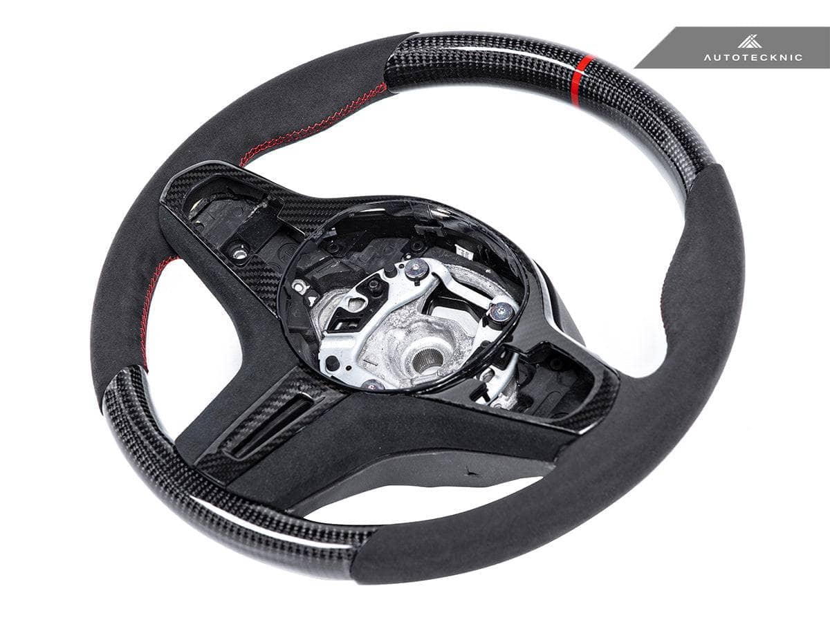 Kies-Motorsports AutoTecknic USA AutoTecknic Replacement Carbon Steering Wheel - F90 M5