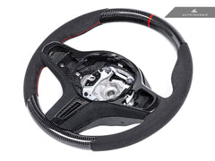 Kies-Motorsports AutoTecknic USA AutoTecknic Replacement Carbon Steering Wheel - F90 M5