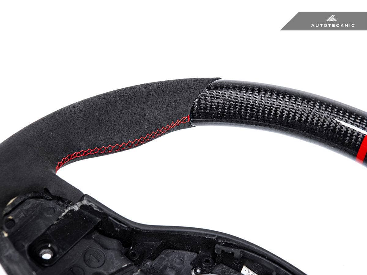 Kies-Motorsports AutoTecknic USA AutoTecknic Replacement Carbon Steering Wheel - F90 M5