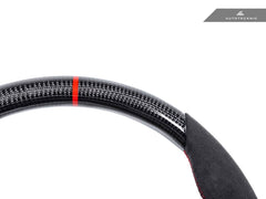Kies-Motorsports AutoTecknic USA AutoTecknic Replacement Carbon Steering Wheel - F90 M5
