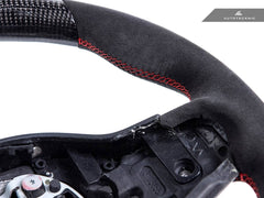 Kies-Motorsports AutoTecknic USA AutoTecknic Replacement Carbon Steering Wheel - F90 M5