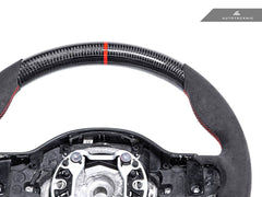 Kies-Motorsports AutoTecknic USA AutoTecknic Replacement Carbon Steering Wheel - F90 M5