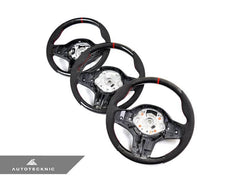 Kies-Motorsports AutoTecknic USA AutoTecknic Replacement Carbon Steering Wheel - F90 M5