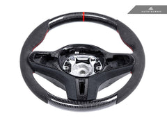 Kies-Motorsports AutoTecknic USA AutoTecknic Replacement Carbon Steering Wheel - F95 X5M | F96 X6M