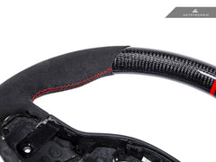 Kies-Motorsports AutoTecknic USA AutoTecknic Replacement Carbon Steering Wheel - F95 X5M | F96 X6M