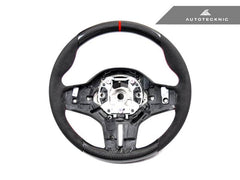Kies-Motorsports AutoTecknic USA AutoTecknic Replacement Carbon Steering Wheel - F95 X5M | F96 X6M
