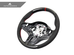 Kies-Motorsports AutoTecknic USA AutoTecknic Replacement Carbon Steering Wheel - F95 X5M | F96 X6M