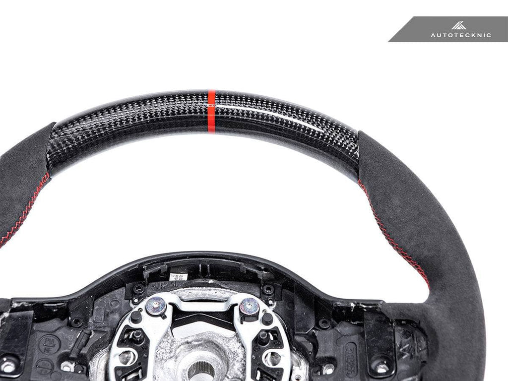 Kies-Motorsports AutoTecknic USA AutoTecknic Replacement Carbon Steering Wheel - G11/ G12 7-Series