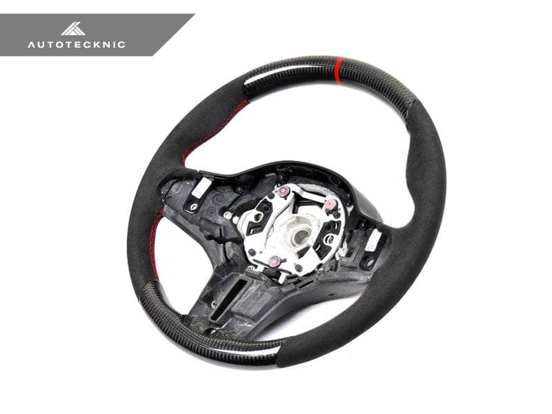 Kies-Motorsports AutoTecknic USA AutoTecknic Replacement Carbon Steering Wheel - G11/ G12 7-Series
