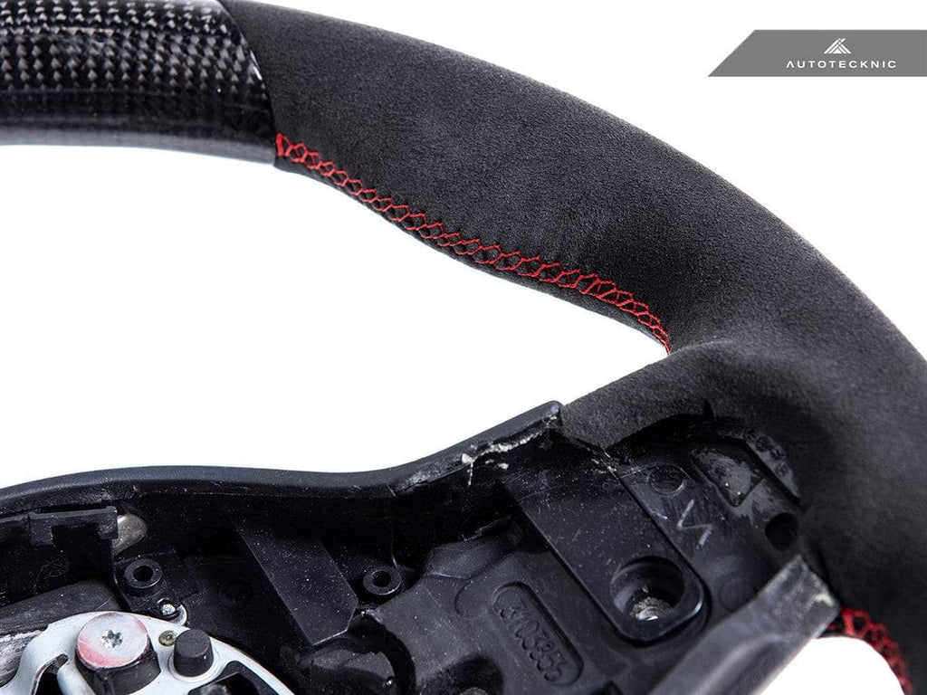 Kies-Motorsports AutoTecknic USA AutoTecknic Replacement Carbon Steering Wheel - G30 5-Series