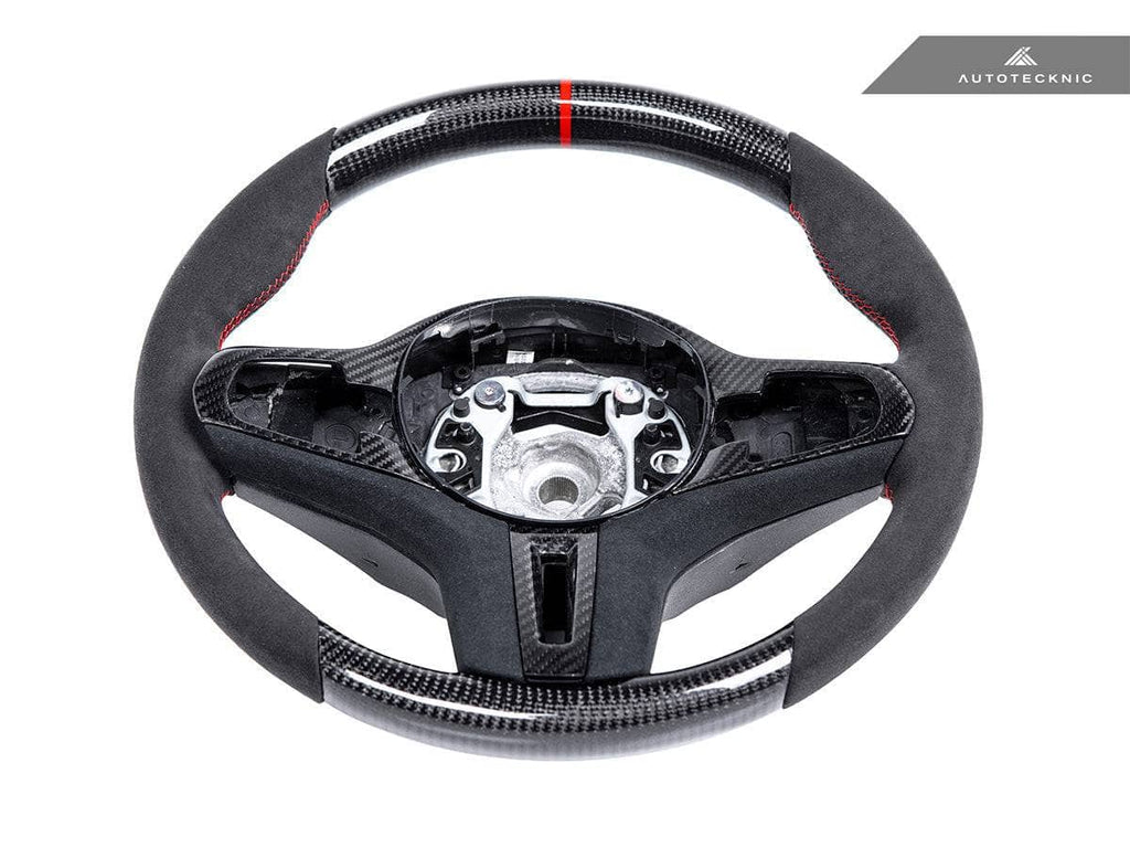 Kies-Motorsports AutoTecknic USA AutoTecknic Replacement Carbon Steering Wheel - G30 5-Series