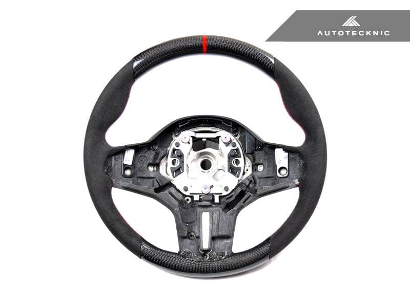 Kies-Motorsports AutoTecknic USA AutoTecknic Replacement Carbon Steering Wheel - G30 5-Series
