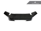 Kies-Motorsports AutoTecknic USA AutoTecknic Replacement Carbon Steering Wheel Top Cover - F95 X5M | F96 X6M