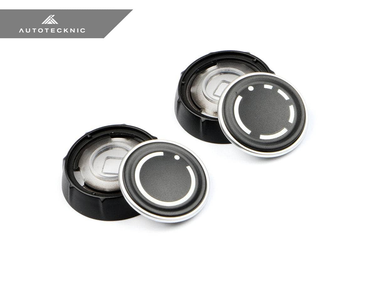 Kies-Motorsports AutoTecknic USA AutoTecknic Replacement Climate Control & Volume Knob - Porsche Cayenne (957) 2007-2010 / Yes - With SIM Card Slot / No