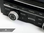 Kies-Motorsports AutoTecknic USA AutoTecknic Replacement Climate Control & Volume Knob - Porsche Pre-PCM 4.0 - With SIM Card Slot / 911 (991) 2012-2016 / No