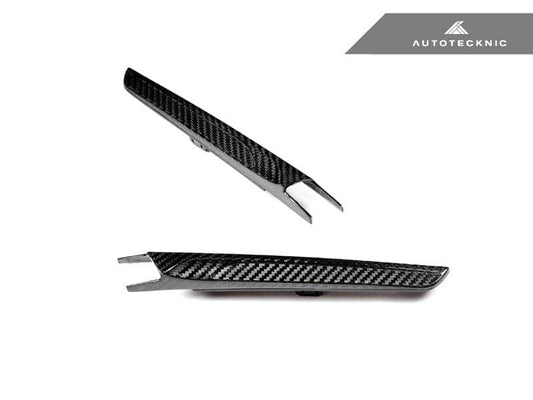 Kies-Motorsports AutoTecknic USA AutoTecknic Replacement Dry Carbon Fiber Fender Trim - F80 M3 | F82/ F83 M4