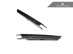 Kies-Motorsports AutoTecknic USA AutoTecknic Replacement Dry Carbon Fiber Fender Trim - F80 M3 | F82/ F83 M4