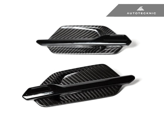 Kies-Motorsports AutoTecknic USA AutoTecknic Replacement Dry Carbon Fiber Fender Trim - F87 M2 | M2 Competition