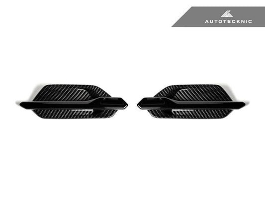 Kies-Motorsports AutoTecknic USA AutoTecknic Replacement Dry Carbon Fiber Fender Trim - F87 M2 | M2 Competition