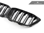 Kies-Motorsports AutoTecknic USA AutoTecknic Replacement Dry Carbon Front Grille - F87 M2 Competition