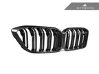 Kies-Motorsports AutoTecknic USA AutoTecknic Replacement Dry Carbon Front Grille - F87 M2 Competition