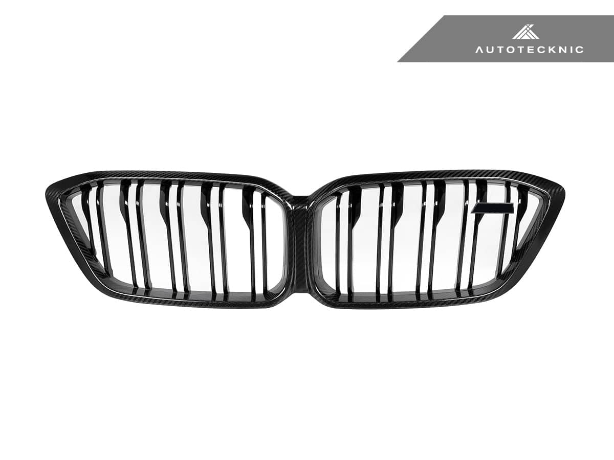 Kies-Motorsports AutoTecknic USA AutoTecknic Replacement Dry Carbon Front Grille - F87 M2 Competition