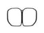 Kies-Motorsports AutoTecknic USA AutoTecknic Replacement Dry Carbon Grille Surround - BMW G22 4-Series Coupe G22/ G23 4-Series