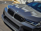 Kies-Motorsports AutoTecknic USA AutoTecknic Replacement Dry Carbon Grille Surround - F90 M5 LCI
