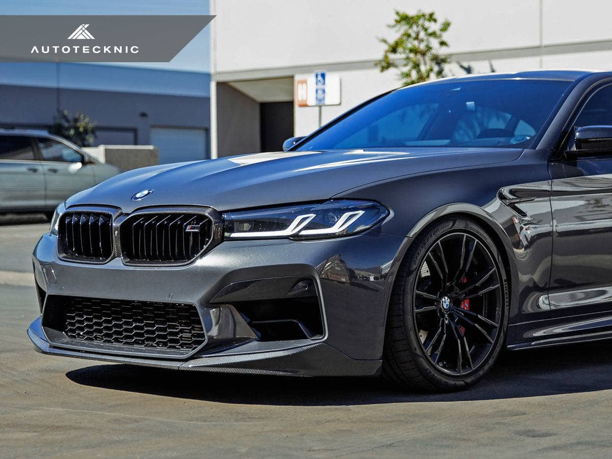 Kies-Motorsports AutoTecknic USA AutoTecknic Replacement Dry Carbon Grille Surround - F90 M5 LCI