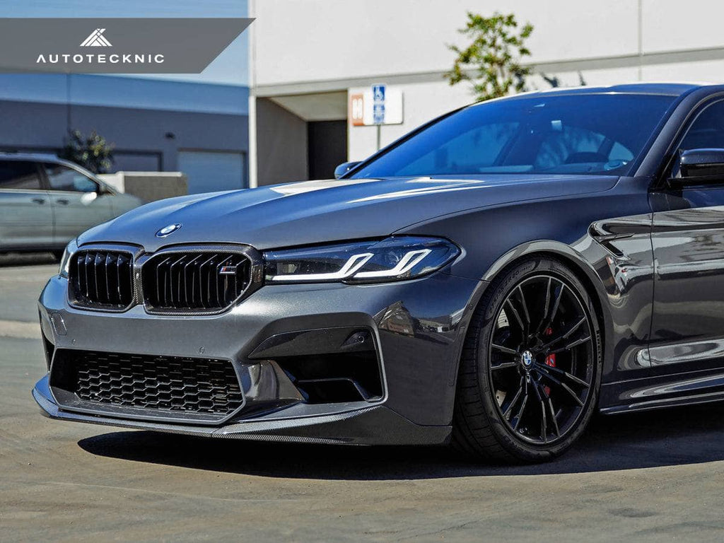 Kies-Motorsports AutoTecknic USA AutoTecknic Replacement Dry Carbon Grille Surround - F90 M5 LCI