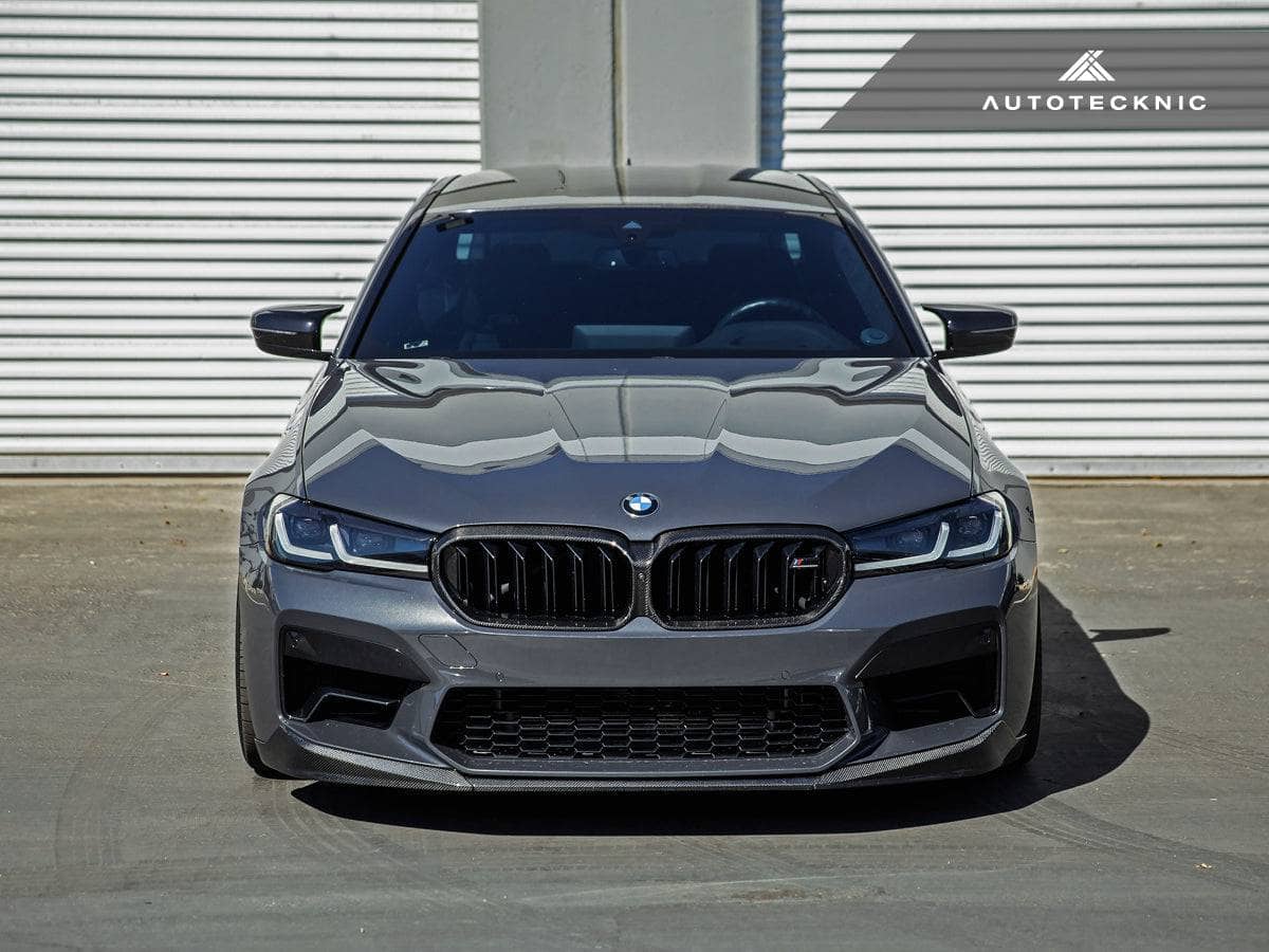 Kies-Motorsports AutoTecknic USA AutoTecknic Replacement Dry Carbon Grille Surround - F90 M5 LCI