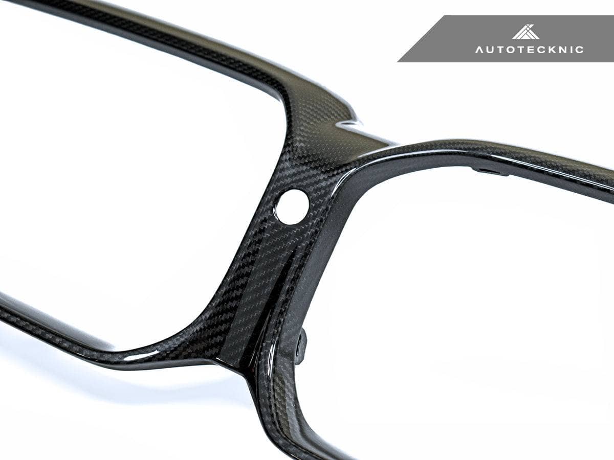 Kies-Motorsports AutoTecknic USA AutoTecknic Replacement Dry Carbon Grille Surround - F90 M5 LCI