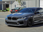 Kies-Motorsports AutoTecknic USA AutoTecknic Replacement Dry Carbon Grille Surround - F90 M5 LCI