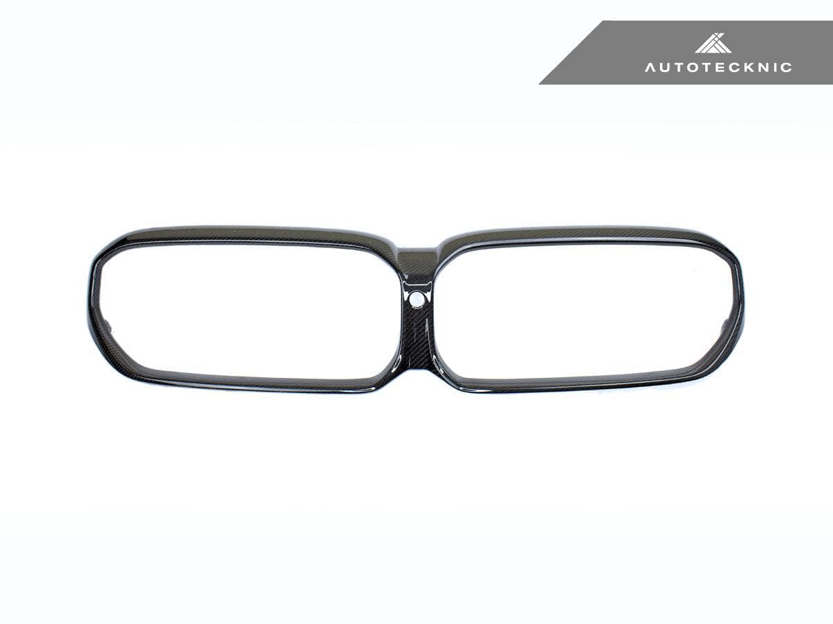 AutoTecknic Replacement Dry Carbon Grille Surround - BMW F90 M5 LCI Secondary image