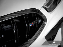 Kies-Motorsports AutoTecknic USA AutoTecknic Replacement Dry Carbon Grille Surround - F9X M8