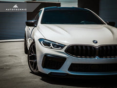 Kies-Motorsports AutoTecknic USA AutoTecknic Replacement Dry Carbon Grille Surround - F9X M8