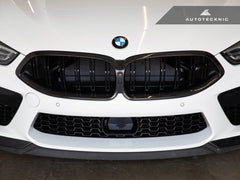 Kies-Motorsports AutoTecknic USA AutoTecknic Replacement Dry Carbon Grille Surround - F9X M8