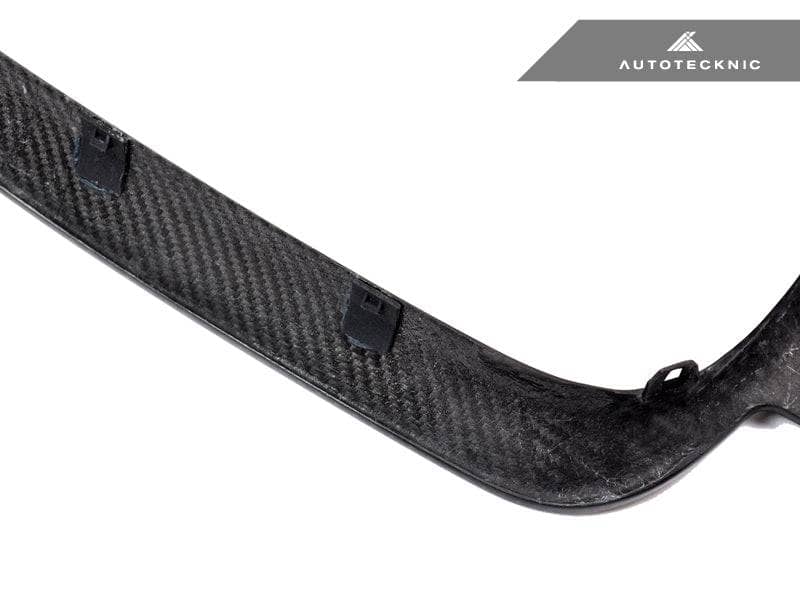 Kies-Motorsports AutoTecknic USA AutoTecknic Replacement Dry Carbon Grille Surround - G20 3-Series Pre-LCI With Park Assist - Front Camera