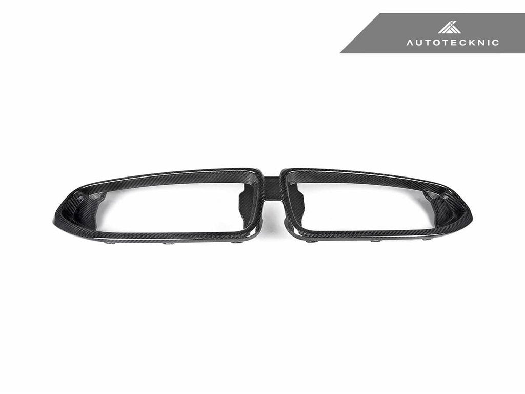 Kies-Motorsports AutoTecknic USA AutoTecknic Replacement Dry Carbon Grille Surround - G42 2-Series G42 2-Series / 3K Twill Weave (2X2)
