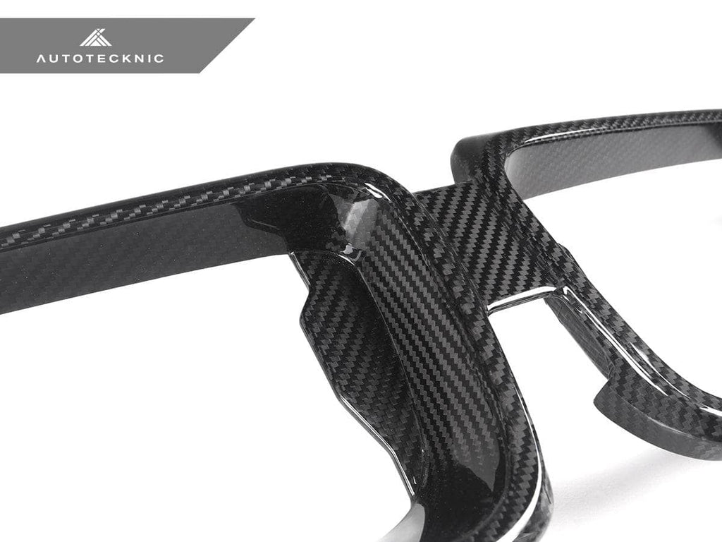 Kies-Motorsports AutoTecknic USA AutoTecknic Replacement Dry Carbon Grille Surround - G42 2-Series G42 2-Series / 3K Twill Weave (2X2)