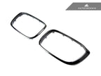 Kies-Motorsports AutoTecknic USA AutoTecknic Replacement Dry Carbon Grille Surround Set - BMW F97 X3M | F98 X4M