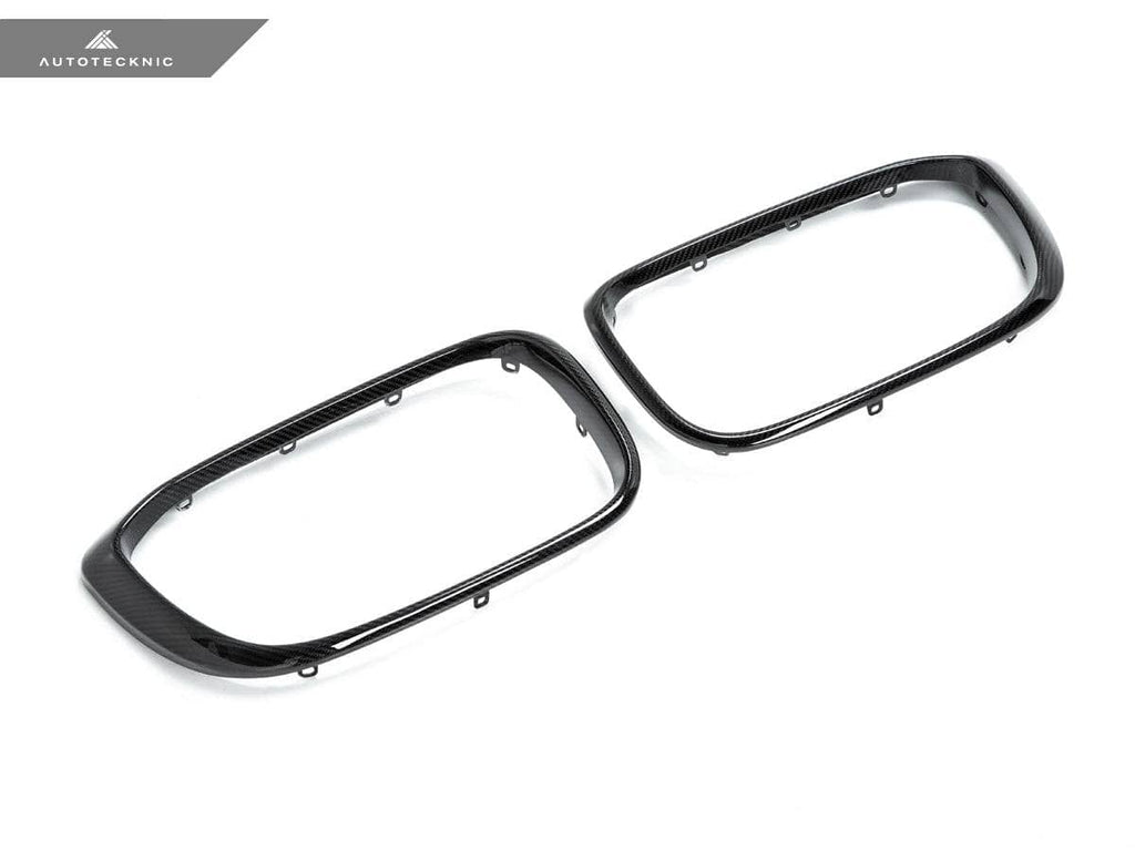 Kies-Motorsports AutoTecknic USA AutoTecknic Replacement Dry Carbon Grille Surround Set - BMW G01 X3 | G02 X4 Pre-LCI