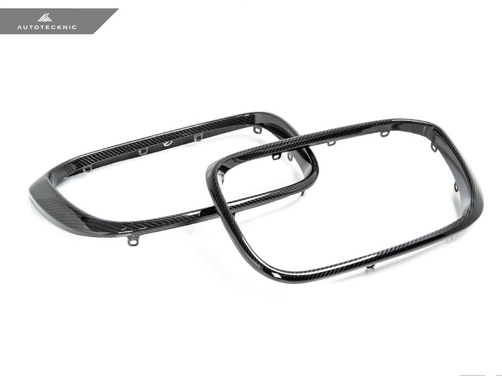 Kies-Motorsports AutoTecknic USA AutoTecknic Replacement Dry Carbon Grille Surround Set - BMW G01 X3 | G02 X4 Pre-LCI